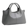 New Casual Large Capacity Women's Handbag and Multifunctional Soft Leather Sloping Shoulder Handbag