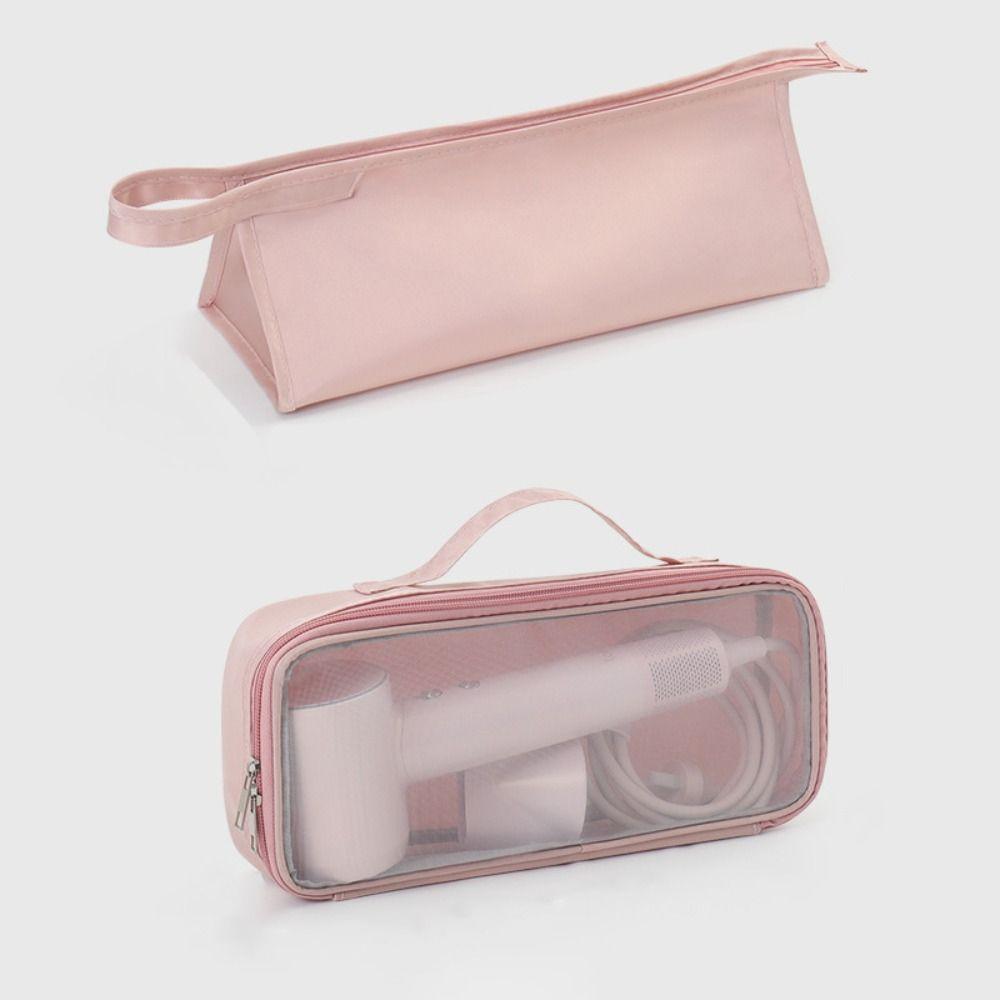 Waterproof Hair Dryer Bag Solid Color Carrying Case Portable Storage Bag  For Airwrap Styler