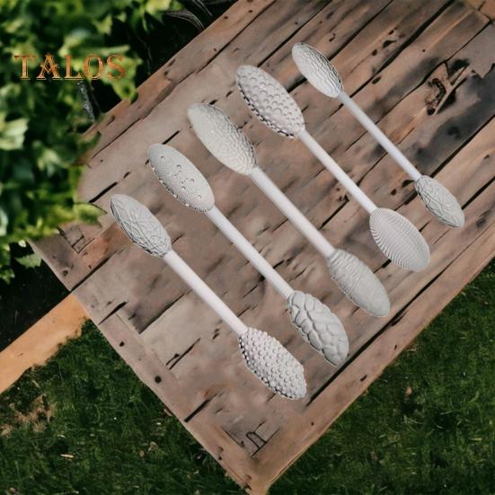 5/10 шт. Наборы текстурных инструментов, прочная конструкция, эргономичная ручка, дизайн, набор для самостоятельного создания овальных узоров, набор для моделирования