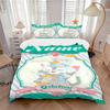 Custom Spooky Halloween Bedding 3 Piece Set HD Print Duvet Cover Pillowcases for Teens Adult Bedroom Decoration