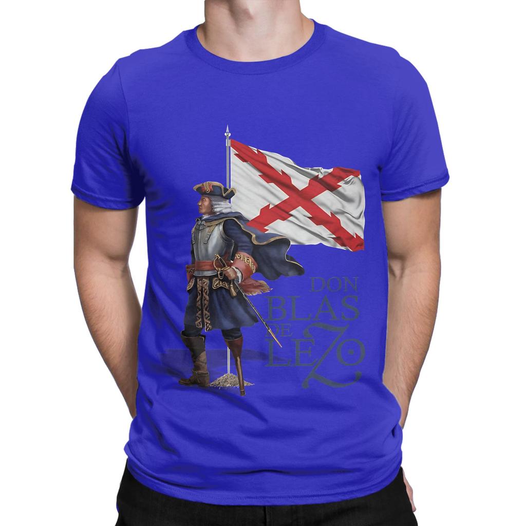 Admiral Blas De Lezo Tshirt Summer Cotton Tshirts For Unisex Harajuku Custom Logo Tshirt Shortsleeve Y2k Casual Tops