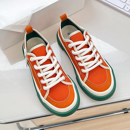 Летняя дышащая парусиновая обувь, женская универсальная студенческая обувь для скейтбординга, повседневная обувь на толстой подошве, модная обувь