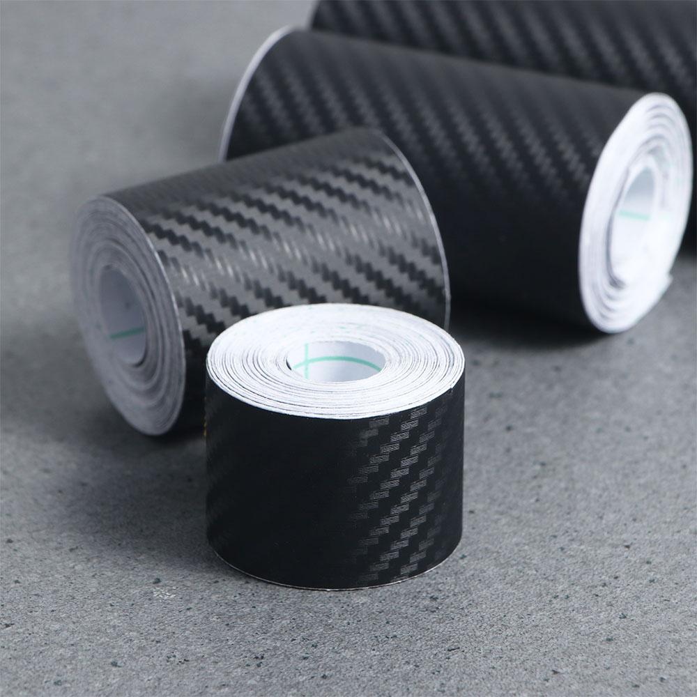 Автомобильные аксессуары 3D углеродное волокно наклейка защитная пленка антицарапающая лента DIY паста защитная полоса