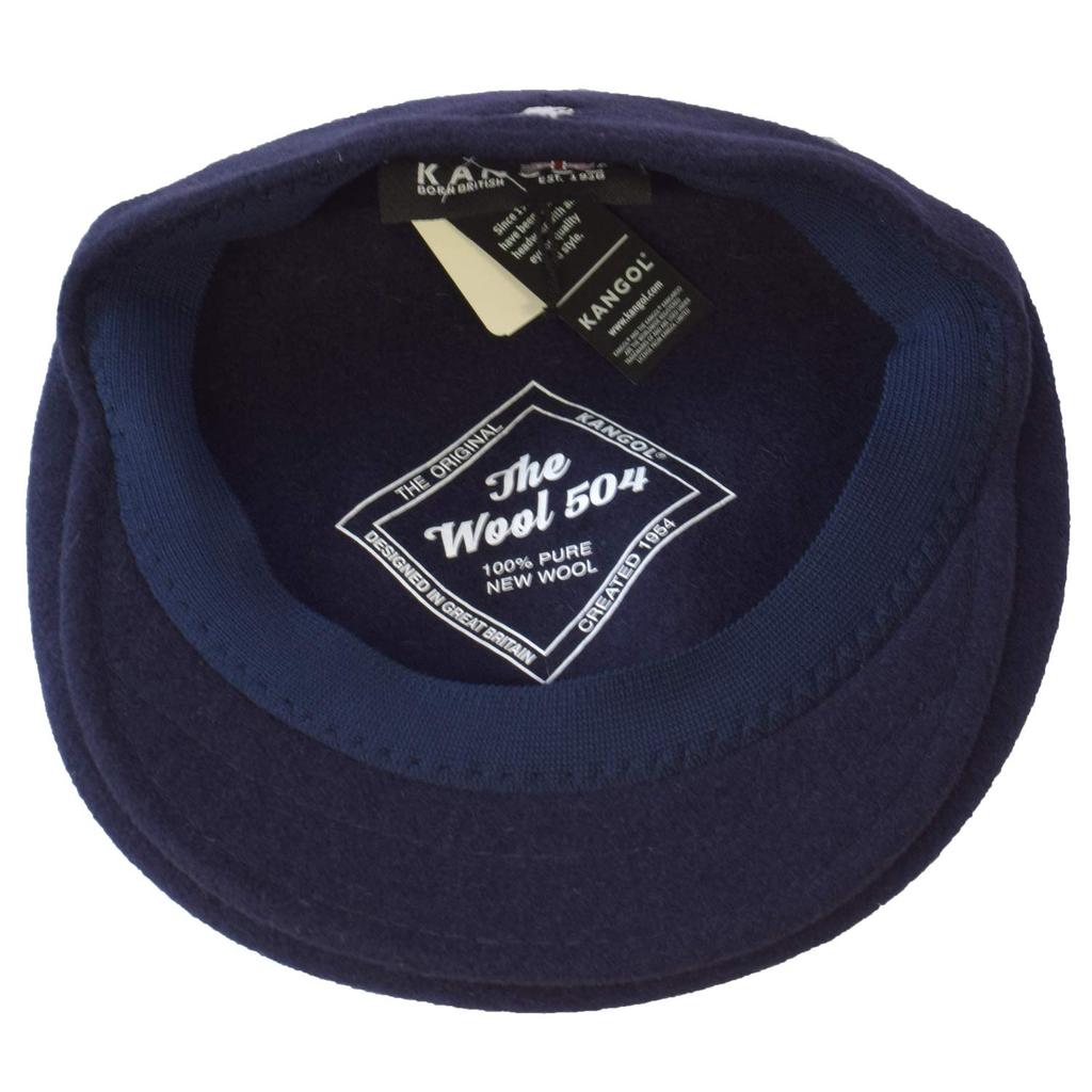 Hunting Wool Hat WOLL 504 Standard BACK TO FRONT Large Size Street Skater Trend 0258BC [Kangol] 233-069601 127-169001