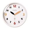 Simple cream style Internet celebrity silent wall clock 1011 new living room wall clock premium household bedroom wall watch
