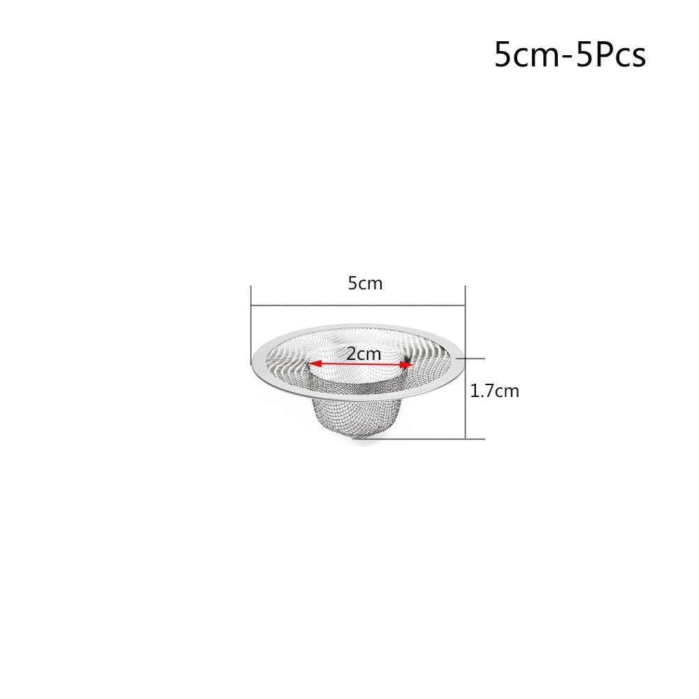 Kitchen New Hair Clean Up Shower Sewer Anti Clog Waste Catcher Mesh Trap Drain Filter Sink Strainer
