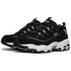 Skechers D'lites Running Shoes Black/White 52675-BLK