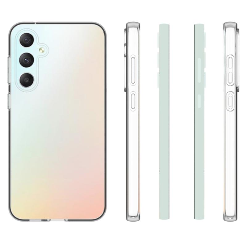 Для Samsung Galaxy S23 FE Прозрачный Глянцевый Чехол из ТПУ для Телефона Без Водяных Знаков