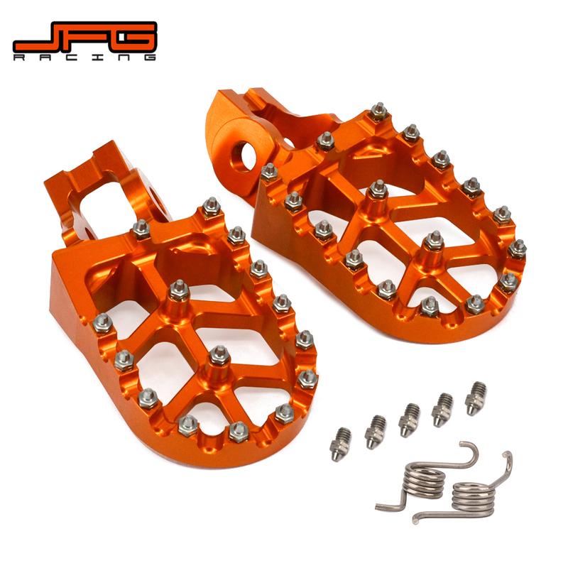 Мотоцикл CNC Новые Подножки Педали Для KTM SX SXF EXC EXCF XC XCF 125 150 250 300 350 450 500 2017- JFG