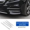 Серебристые АБС накладки на противотуманные фары для Mercedes Benz C Class W205 E Class W213 GLC X253 2016-2025 решетка переднего бампера спойлер аксессуары