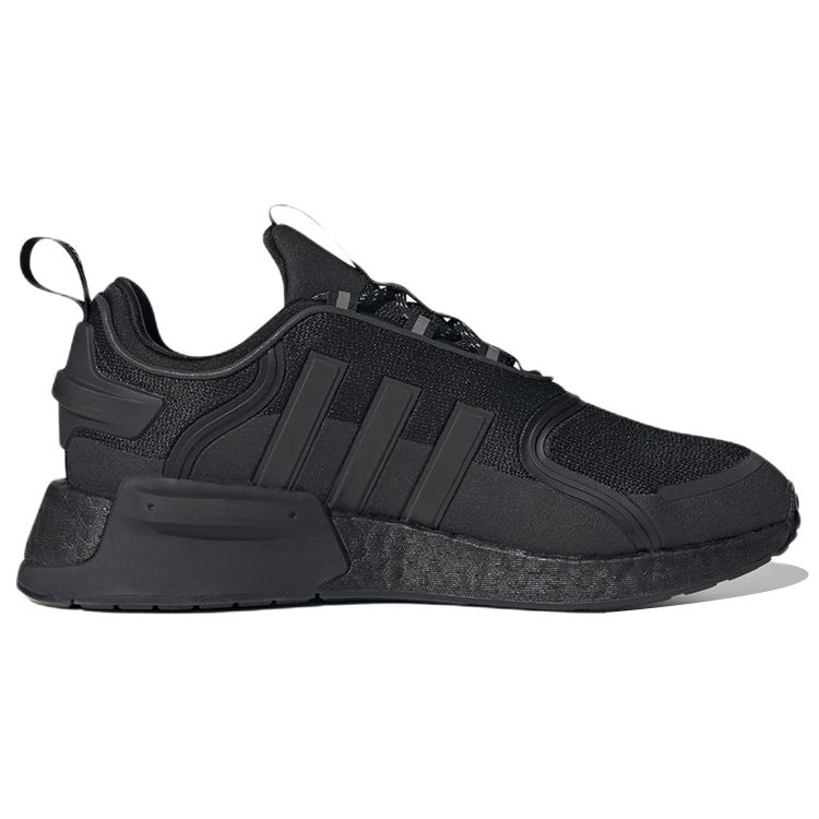 adidas NMD_R1 V3 Черно-серые женские кроссовки Core-Black Grey-Three Grey-Five HQ4278