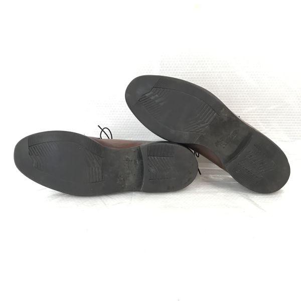 Allen Edmonds Stockbridge Кожаные туфли-оксфорды с U-образным мыском 10D 27.5-28см Коричневый(ИСПОЛЬЗОВАЛ)