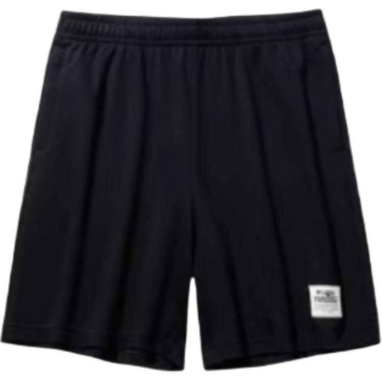 Anta Серия Lifestyle Спорт Минималистичные Однотонные Шорты на Шнуровке Повседневные Мужские Шорты Черные 152528315-2