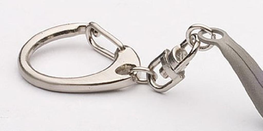 Брелок для ключей в виде колеса AUTOartDESIGN, 8 спиц (Золото) -