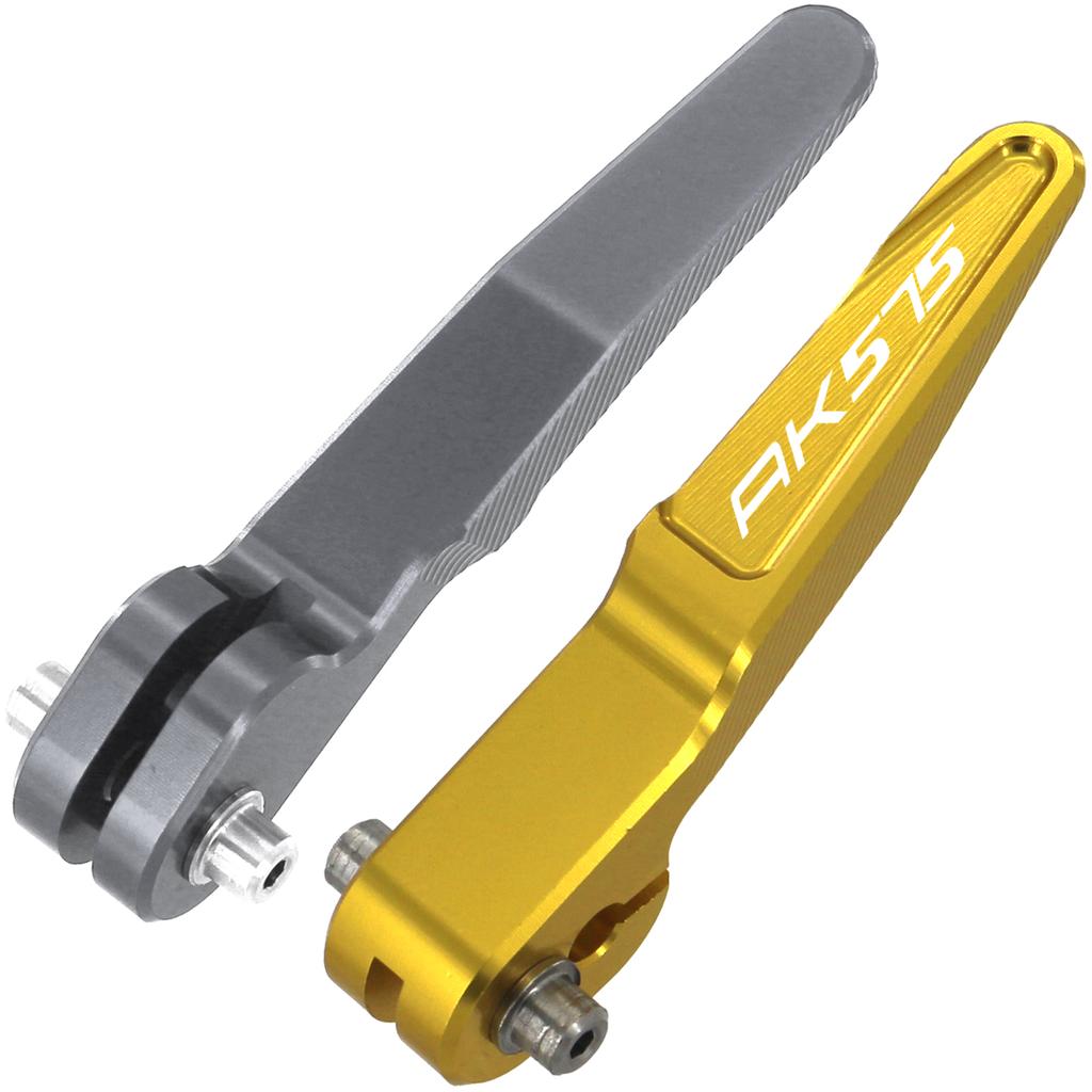 CNC Aluminum Parking Brake Lever Extension For KYMCO AK575 AK550 AK - Labor-Saving Handbrake Handle Motorcycle Modification