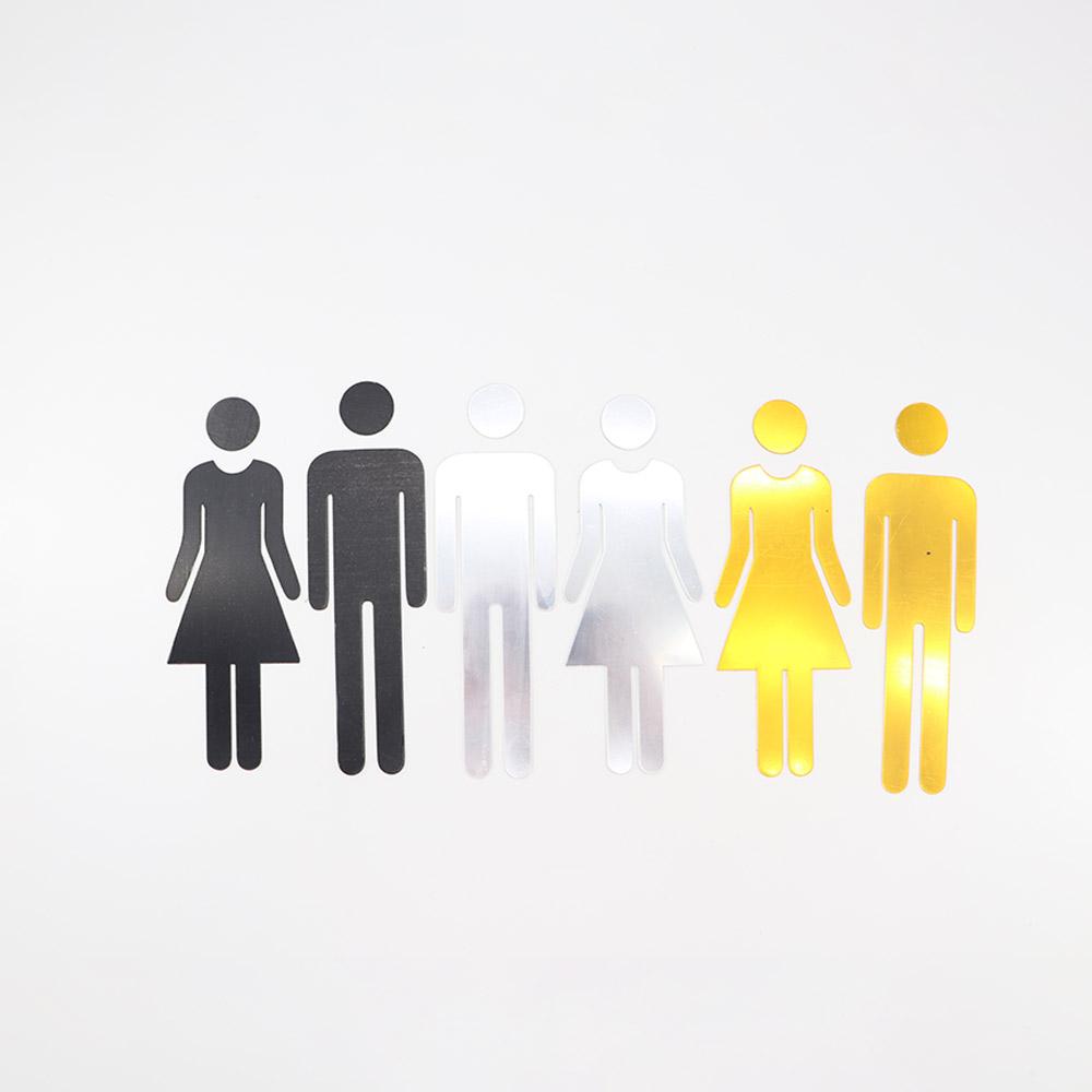 Sign Women Symbol Wc Door Bathroom Sign Men Symbol Signage Signboard Toilet Symbol Toilet Sticker
