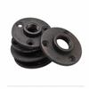 1pcs1/2" 3/4" Black Decorative Malleable Iron Floor/Wall Flange Malleable Cast Iron Pipe Fittings BSP Threaded Hole