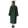 1 Set Unisex Graduation Robe Hat Set Front Zipper Loose Tassel 2024 Year Tag College Bachelor Doctor Master Graduation Ceremony Gown Cap Tassel Set