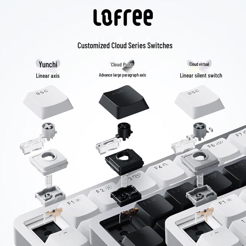 Lofree FLOW2 Low-Profile Mechanical Keyboard