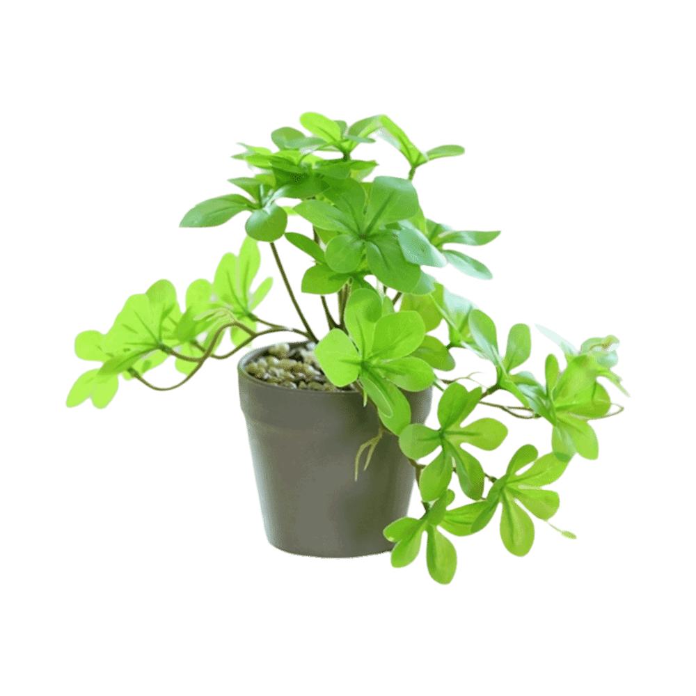 Artificial Spider Plant Artificial Bonsai Plant Fake Plant Decorative Potted Plant Table Decor