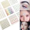 Прочные, не выцветающие, блестящие, самоклеящиеся, глянцевые, для лица, тела, тени для век, наклейка с искусственным жемчугом, поставка для девочек