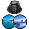 Multiple Sizes CPL Filter Metal and Resins Polarizing Filter Camera Lens Filter Outdoor Shooting