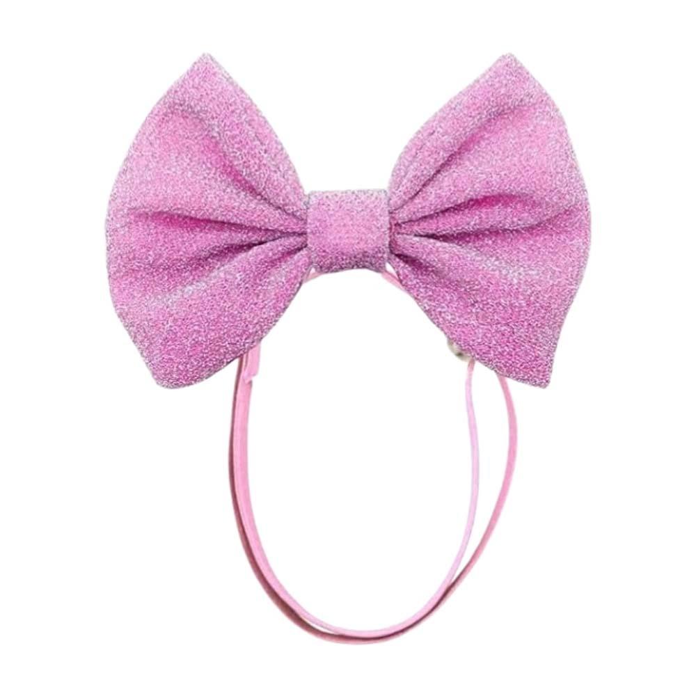 Colorful Dog Hair Bow Headbands Hair Band Pet Costumes Adjustable Pet Hair Bows  Valentine's Day