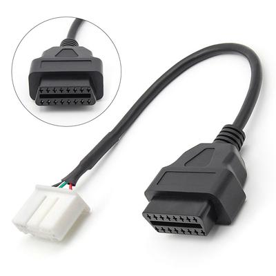 Кабель OBD2 Диагностический кабель 20 пин к 16 пин Совместимость по напряжению 12 В Интерфейс 20 пин к 16 пин Для интерфейса OBD