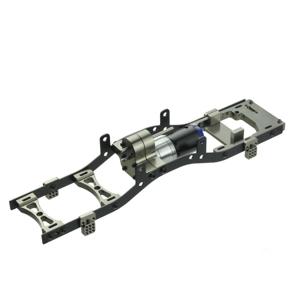 Chassis Bodywork 370 Motor for WPL C14 C24 1/16 RC Truck