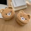 Kawaii Cartoon Cute Little Bear Makeup Bag Portable Storage Bag Simple Creative Toilet Bag  Large Capacity Cosmetic Bag