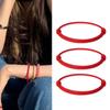 10 шт. Простой тонкий красный нитяной браслет Модный браслет для пары Дружбы Ювелирное изделие