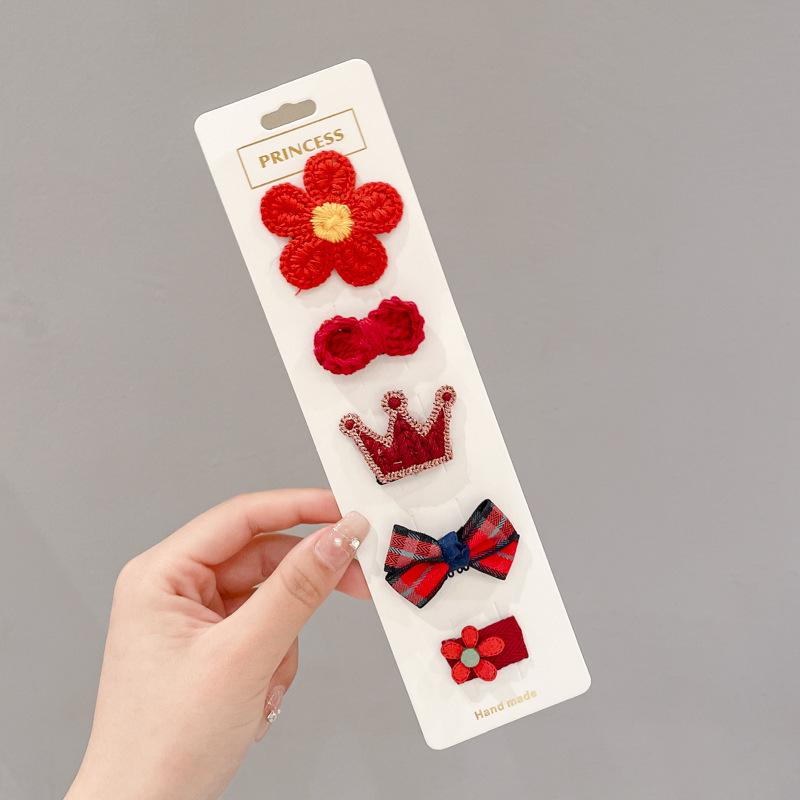 Adorable No-Damage Hair Clips for Baby Girls