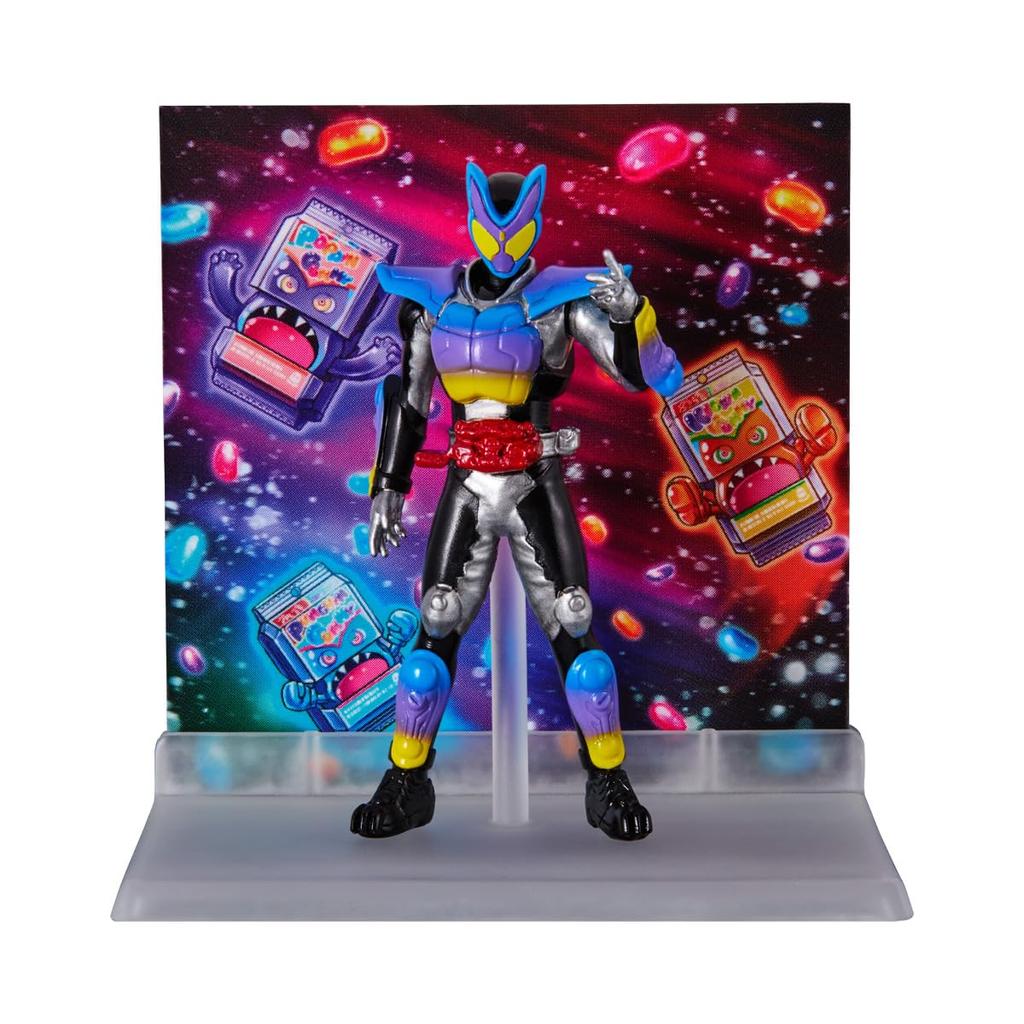 КОЛЛЕКЦИЯ МИКРОСТАТУЕК BANDAI Kamen Rider Candy Gum Rider (8 шт.) Игрушка/Жевание (Серия Камен)