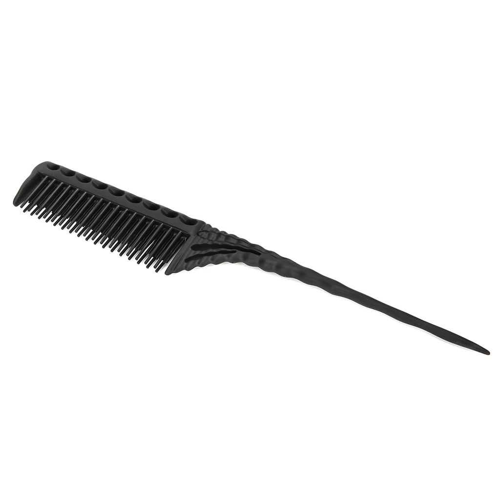 Professional Hair Brush Comb Barber Salon Comb Hairdressing Styling ToolsBlack