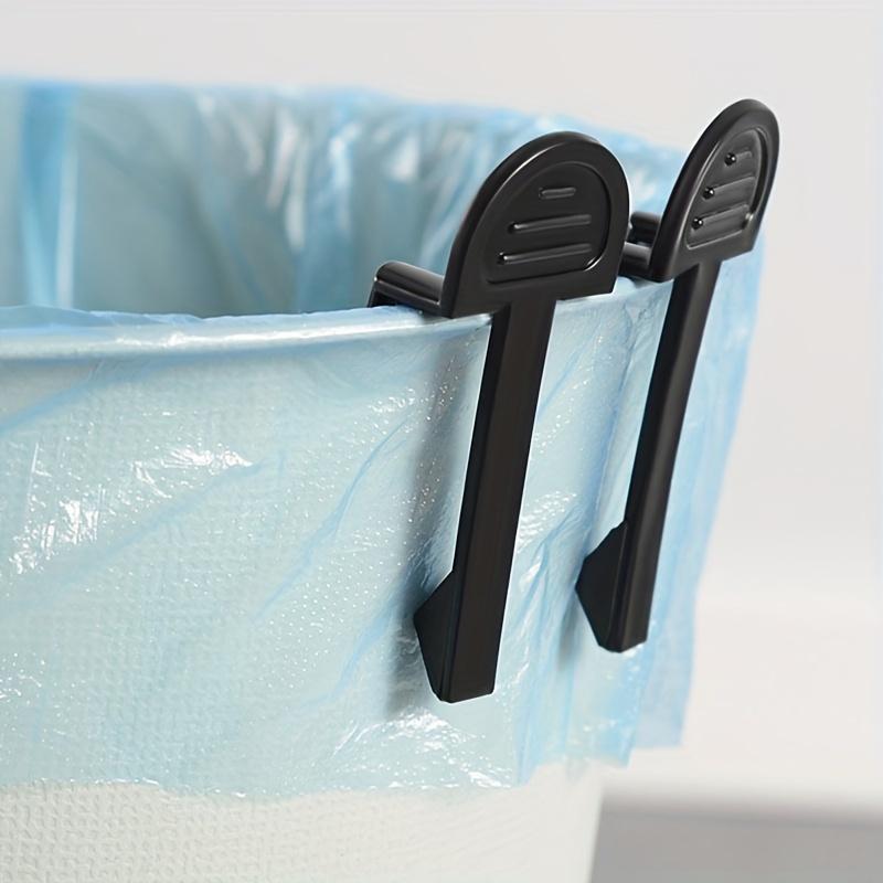 10 шт., пряжка для фиксации мешка для мусора, боковой зажим мусорной корзины, нескользящий держатель для мешка для мусора,