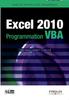 Книга Excel 2010 Programmation VBA