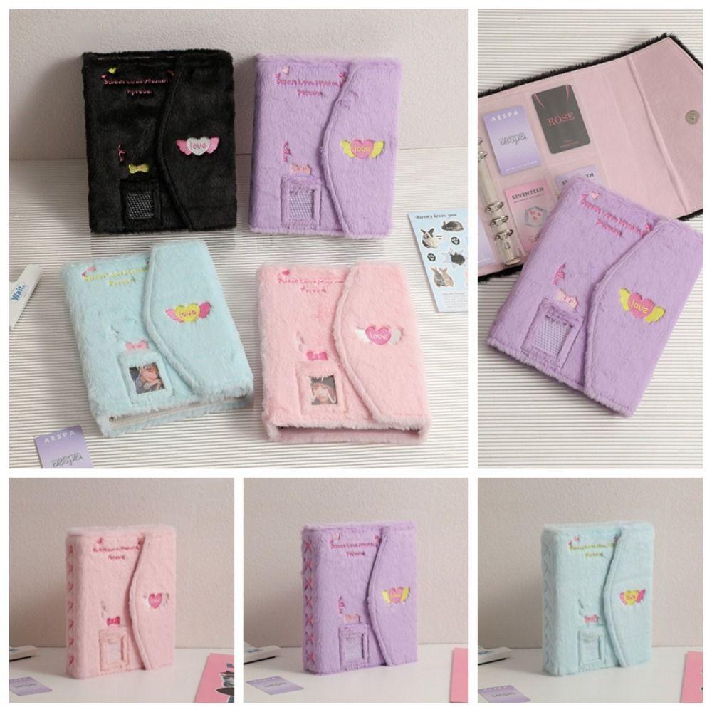 3 Inch Photo Photo Card Holder Loose-leaf Idol Photo Album Collection Book Collection Around Idols