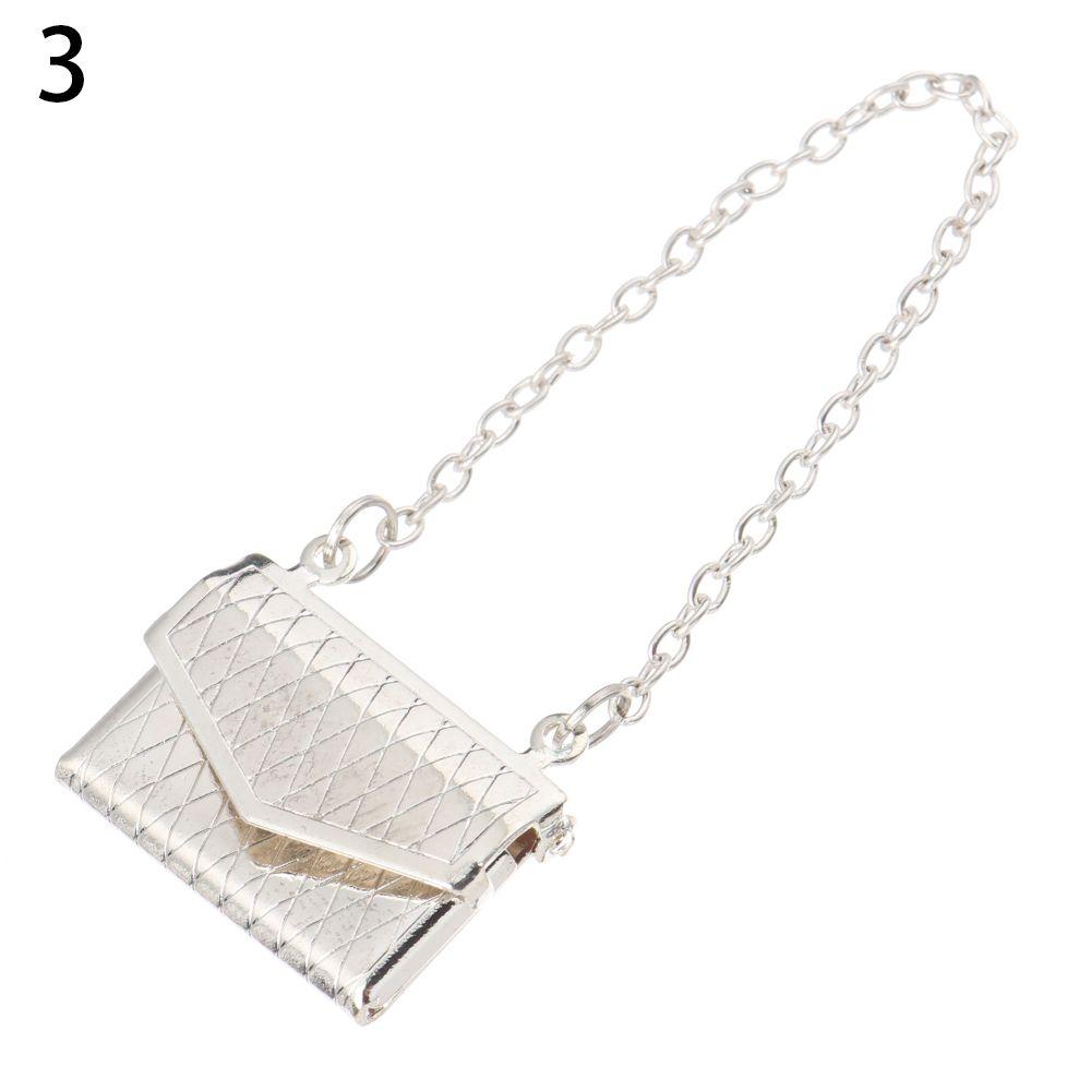 PU Leather Accessories Fashion Lady Leather Bag Purse Dolls Handbag 1/6 Doll Accessories