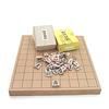 Wooden Shogi Board Set Shin Katsura Tabletop Joint Shogi Board and Specially Selected Shogi Pieces That Are Bold and Easy for Children To Understand