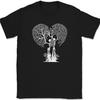 Skeleton Couple T-Shirt Funny Halloween Fall Skull Witch Spooky Tee
