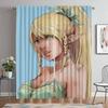 Curtains for Living Room Curtain for Room 2 Panel Female Elf Home Interior Curtains Shades Halloween Decoration Partition Camera