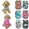 Dog Clothes Summer Breathable Dogs Cats Vest Leopard Print Puppy Kitten T-shirt Pullover Chihuahua Schnauzer Outfits Holiday Pet Supplies
