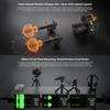 COMICA VM40 COMBO One-Trigger-Two 2.4G беспроводной микрофон 48K/32bit двухканальный суперкардиоидный