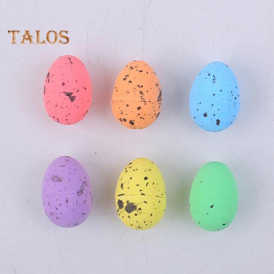 40 шт. поддельных пасхальных яиц, самодельные пенопластовые цветные яйца, наполнители для пасхальных корзин, поддельные пестрые яйца для пасхальных венков, шляп, декора