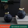 Moon Aromatherapy Scented Candle: Creative Handmade Spherical Ornament and Souvenir