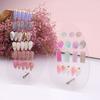 1Pc Irregular Acrylic Nail Art False Tips Display Board Japanese Style Nail Gel Polish Showing Shelf Display Stand Manicure Tool