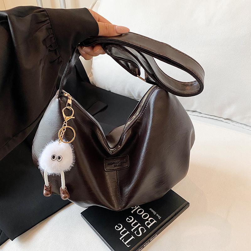 Fashionable Womens Pu Tote Bag With Stitching Details For Daily Use