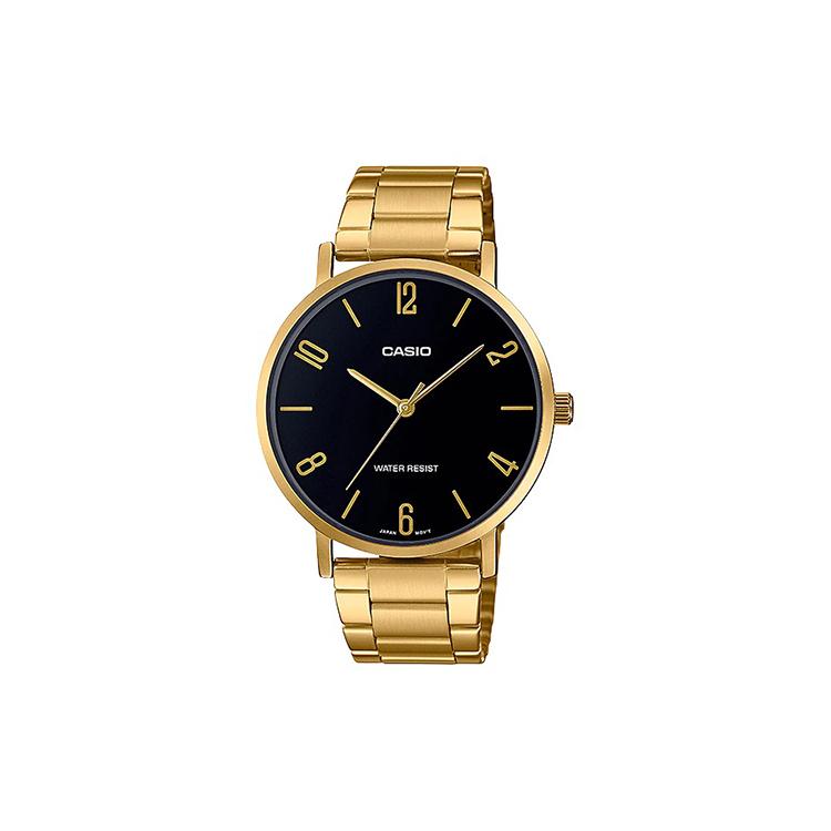 Casio Мужские часы Стандартная серия Черные MTP-VT01G-1B2 MTP-VT01G-1B2