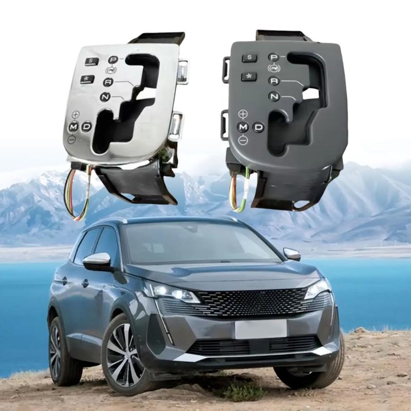 Накладка на панель селектора АКПП для 307 308 Пластиковая конструкция 98003827VD 96775827ZE 2461H3 96775730VV