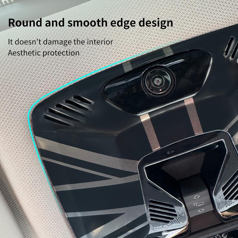 For Mini Cooper S F65 F66 U25 Countryman E/SE J01 EV Aceman J05 Reading Light Frame Trim Stickers Decor Car Interior Accessories